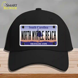 North Myrtle Beach South Carolina Novelty License Plate Hat Cotton / Black