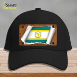 Organization African Unity Flag Scroll Novelty License Plate Hat Cotton / Black