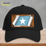 Somalia Flag Scroll Novelty License Plate Hat Cotton / Black