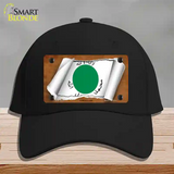 Somaliland Flag Scroll Novelty License Plate Hat Cotton / Black