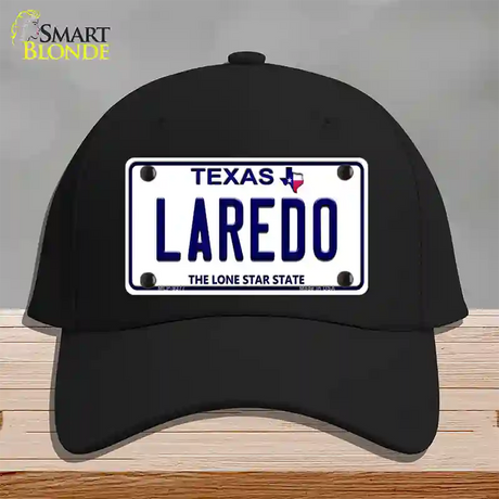 Laredo Texas Novelty License Plate Hat Cotton / Black