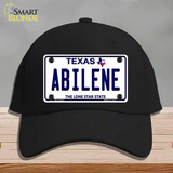 Abilene Texas Novelty License Plate Hat Cotton / Black