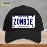 Zombie Texas Novelty License Plate Hat Cotton / Black