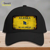 Alaska Frontier Rusty Blank Novelty License Plate Hat Black Cotton