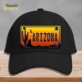 Arizona Scenic Novelty License Plate Hat Cotton / Black