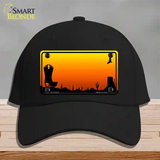 Boot Blank Scenic Novelty License Plate Hat Cotton / Black