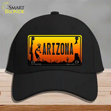 Kokopelli Arizona Scenic Novelty License Plate Hat Cotton / Black