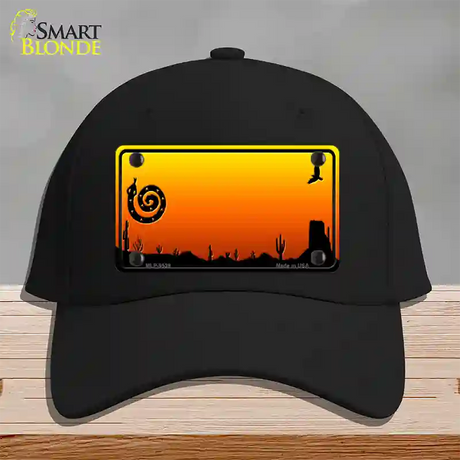 Snake Blank Scenic Novelty License Plate Hat Cotton / Black