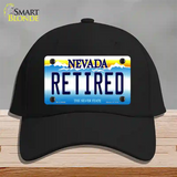 Retired Nevada Novelty License Plate Hat Cotton / Black