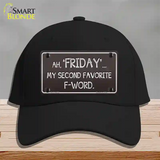 Friday Novelty License Plate Hat Cotton / Black