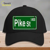 Pike St 1400 Novelty License Plate Hat Cotton / Black