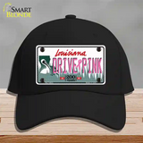 Drive Pink Louisiana Novelty License Plate Hat Cotton / Black