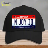 N Joy ID Idaho Novelty License Plate Hat Cotton / Black