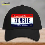 Zombie Idaho Novelty License Plate Hat Cotton / Black