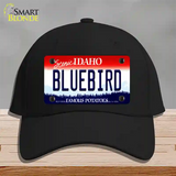 Bluebird Idaho Novelty License Plate Hat Cotton / Black