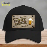 Root Beer Floats Novelty License Plate Hat Cotton / Black