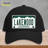 Lakewood Colorado Novelty License Plate Hat Cotton / Black