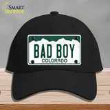 Bad Boy Colorado Novelty License Plate Hat Cotton / Black