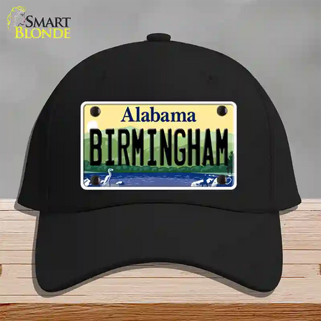 Birmingham Alabama Novelty License Plate Hat Cotton / Black