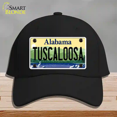 Tuscaloosa Alabama Novelty License Plate Hat Cotton / Black