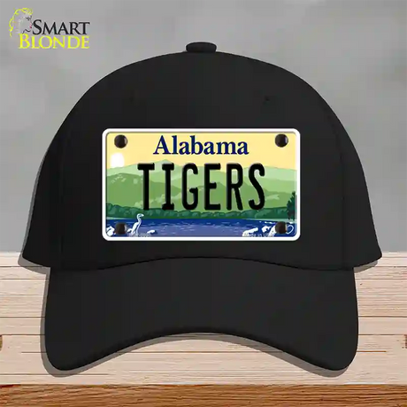 Tigers Alabama Novelty License Plate Hat Cotton / Black