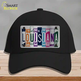 Louisiana License Plate Art Novelty License Plate Hat Cotton / Black