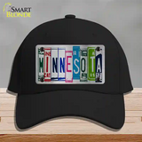 Minnesota License Plate Art Novelty License Plate Hat Cotton / Black