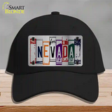 Nevada License Plate Art Novelty License Plate Hat Cotton / Black