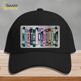 North Carolina License Plate Art Novelty License Plate Hat Cotton / Black