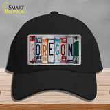 Oregon License Plate Art Novelty License Plate Hat Cotton / Black