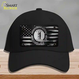 Kentucky Carbon Fiber Novelty License Plate Hat Cotton / Black