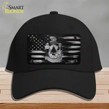 Maine Carbon Fiber Novelty License Plate Hat Cotton / Black