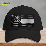 Mississippi Carbon Fiber Novelty License Plate Hat Cotton / Black