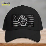 Rhode Island Carbon Fiber Novelty License Plate Hat Cotton / Black