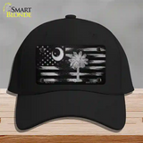 South Carolina Carbon Fiber Novelty License Plate Hat Cotton / Black