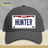 Hunter Ohio Novelty License Plate Hat Cotton / Charcoal