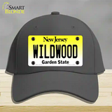 Wildwood New Jersey Novelty License Plate Hat Cotton / Charcoal