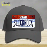 Slickrock Utah Novelty License Plate Hat Cotton / Charcoal