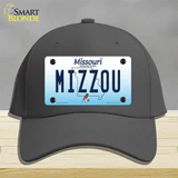 Mizzou Missouri Novelty License Plate Hat Cotton / Charcoal