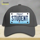 Student Missouri Novelty License Plate Hat Cotton / Charcoal