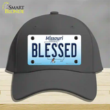 Blessed Missouri Novelty License Plate Hat Cotton / Charcoal