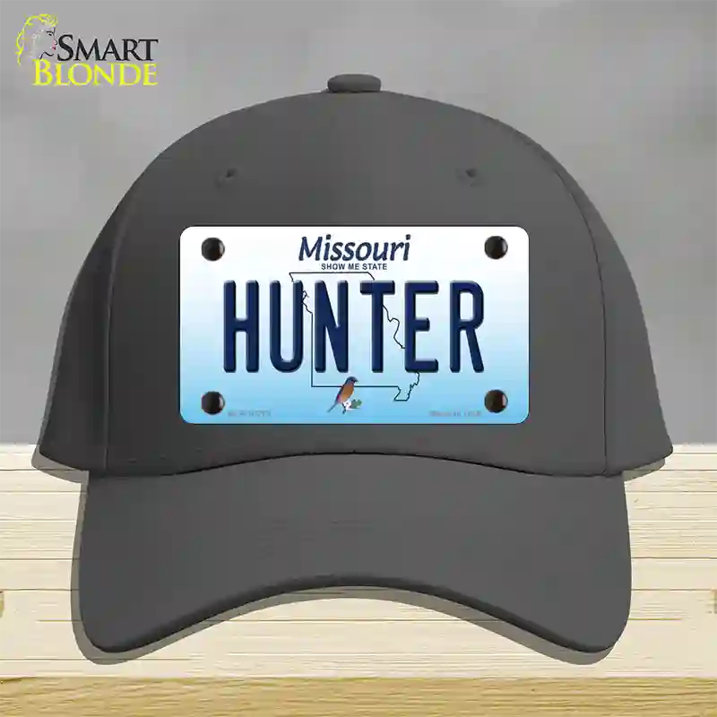 Hunter Missouri Novelty License Plate Hat Cotton / Charcoal