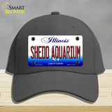 Shedd Aquarium Illinois Novelty License Plate Hat Cotton / Charcoal