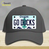 Go Ducks Oregon Novelty License Plate Hat Cotton / Charcoal