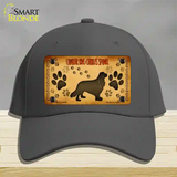 Cavalier King Charles Spaniel Novelty License Plate Hat Cotton / Charcoal