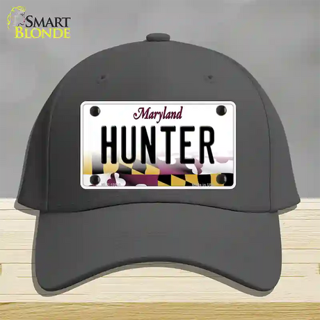 Hunter Maryland Novelty License Plate Hat Cotton / Charcoal