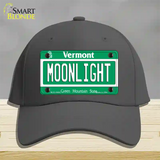 Moonlight Vermont Novelty License Plate Hat Cotton / Charcoal