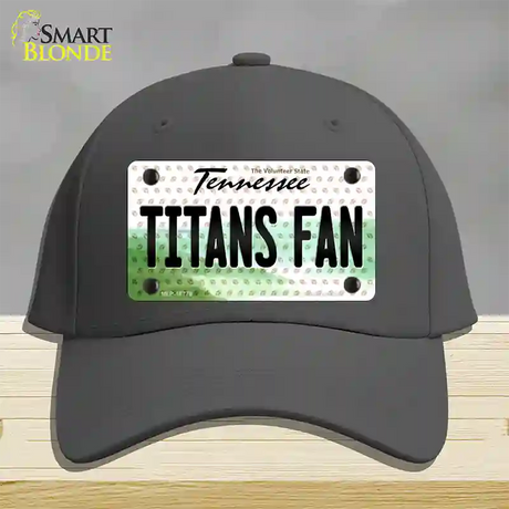 Titans Fan Tennessee Novelty License Plate Hat Cotton / Charcoal