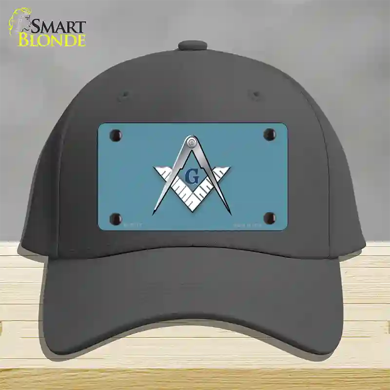 Masons Logo Novelty License Plate Hat Cotton / Charcoal