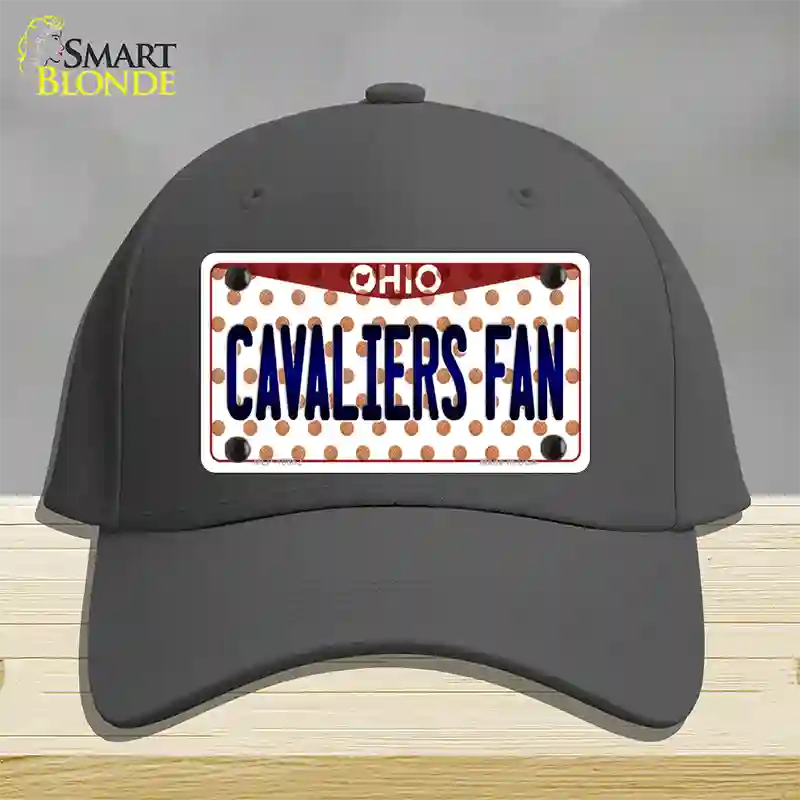 Cavaliers Fan Ohio Novelty License Plate Hat Cotton / Charcoal